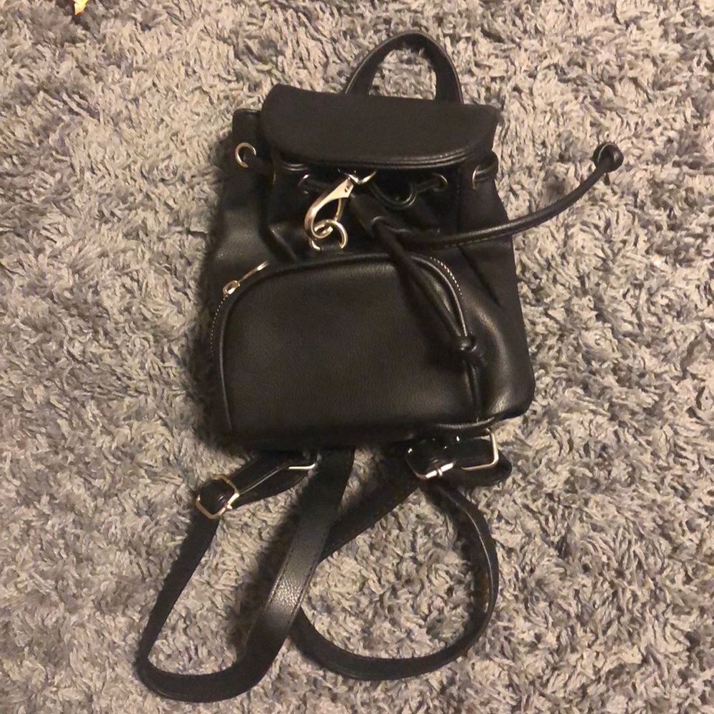 Black mini backpack from Urban Outfitters